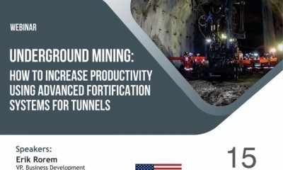 Yeraltı Madenciliği: Tünel Destekleme konulu web seminerimize davetlisiniz!